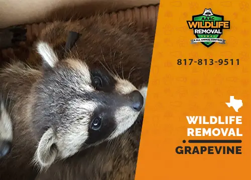 Grapevine Wildlife Removal professional removing pest animal