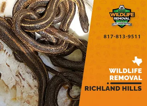 Richland Hills Wildlife Removal professional removing pest animal